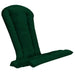homestead cedarworks adirondack chair green cushion