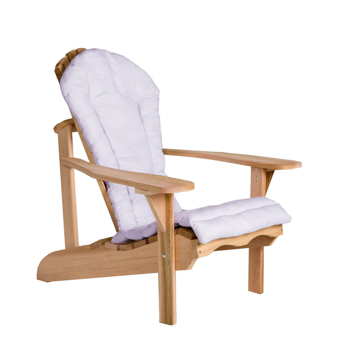 homestead cedarworks royal white cushion on adirondack chair