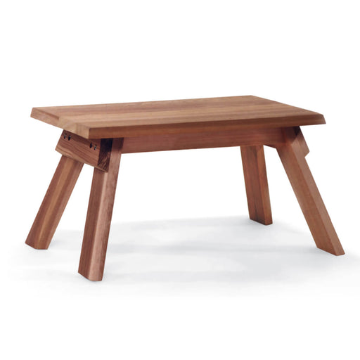 homestead cedarworks wooden footstool