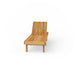 Cedar Chaise Lounger - Front View