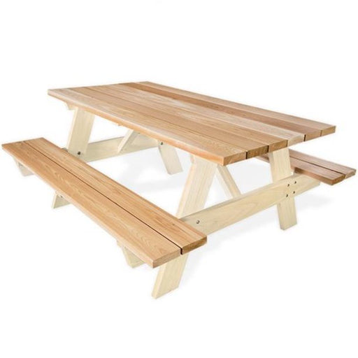 homestead cedarworks cedar picnic table
