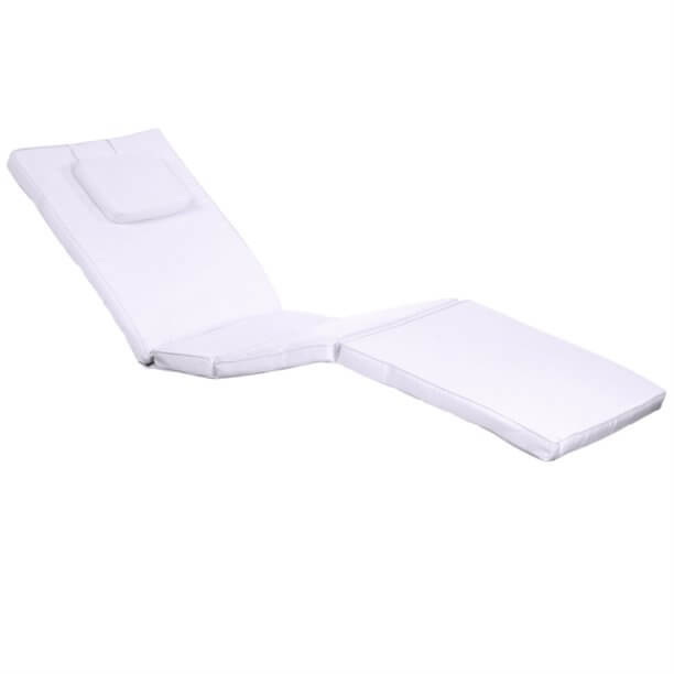 Cushion-for-Chaise-Lounges-White