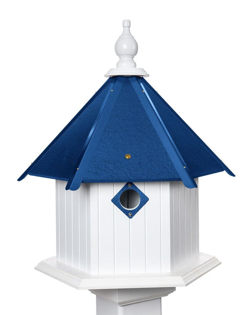 cobalt blue birdstead birdhouse gardenia bird house