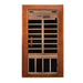 Golden Designs Dynamic Avila Elite 1-2-person Infrared Sauna with Ultra Low EMF in Canadian Hemlock - Front View