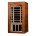 Golden Designs Dynamic Avila Elite 1-2-person Infrared Sauna with Ultra Low EMF in Canadian Hemlock - Side View