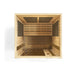 Golden Designs Dynamic Vittoria 2-person Infrared Sauna with Low EMF in Canadian Hemlock - Top View