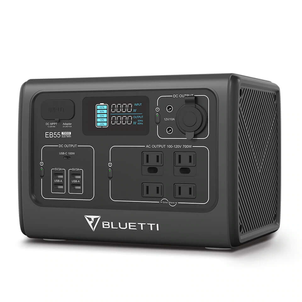 【大幅値下げ！】BLUETTI EB55 ポータブル電源　700w Portable Power Station | BLUETTI EB55 700 Watt Generator