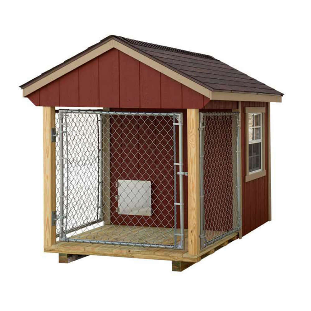 5x8 Dog Kennel EZ-Fit Kennel with Run - Main Image