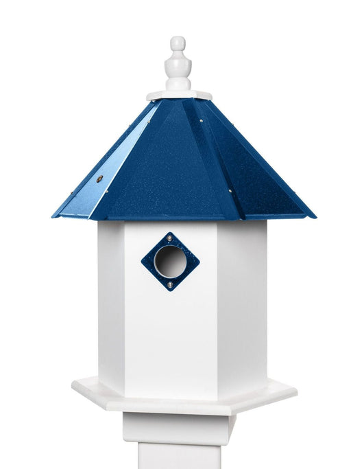 birdstead birdhouses cobalt blue songbird bird house