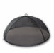 Master Flame Round Fire Pit Bowl with Black Swan Base and Grate with Hybrid Steel Dome Screen - Dome