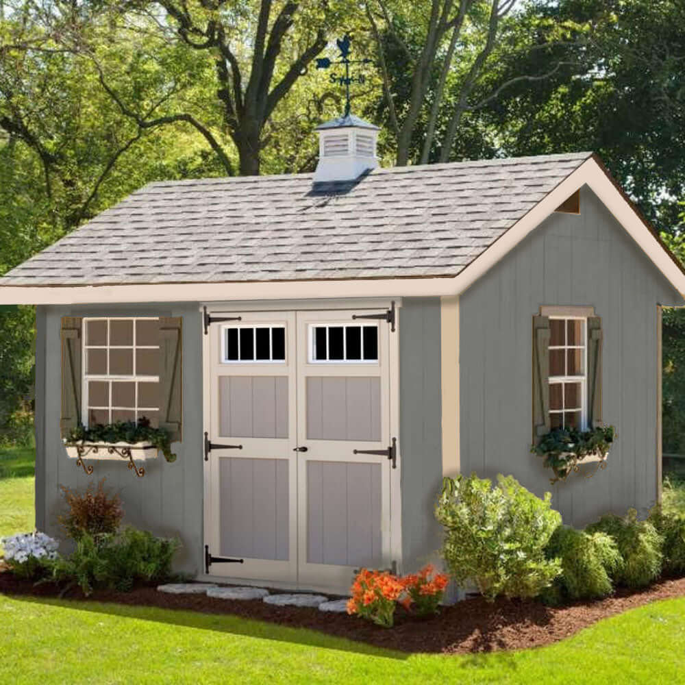 Outdoor Garden Shed | EZ-Fit Heritage Shed Kit