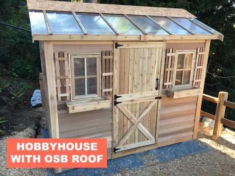 Cedarshed Hobbyhouse Prefab Shed Kits