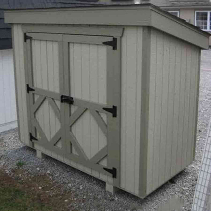 Garbage Can Shed Kit - Full View