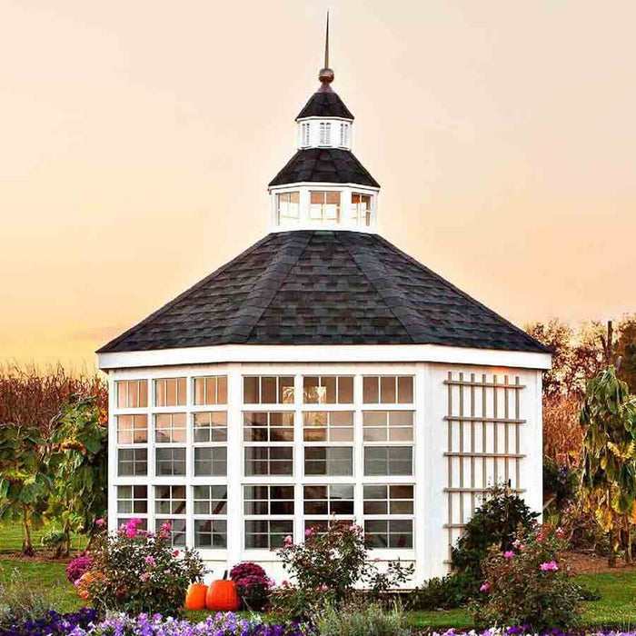 12 x 12 Octagon Garden Shed Greenhouse Kit