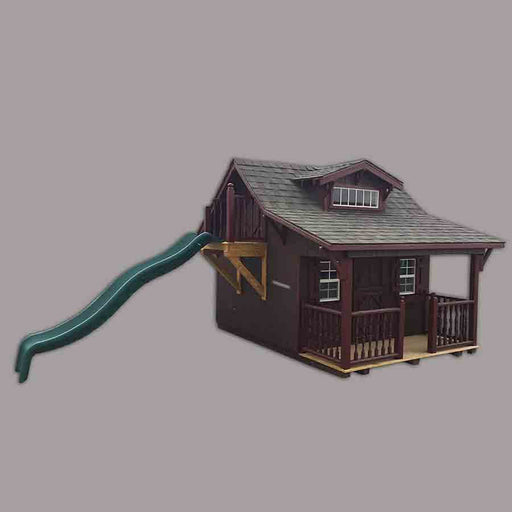 The Craftsman With Slide Village Kit - Full View with Slide