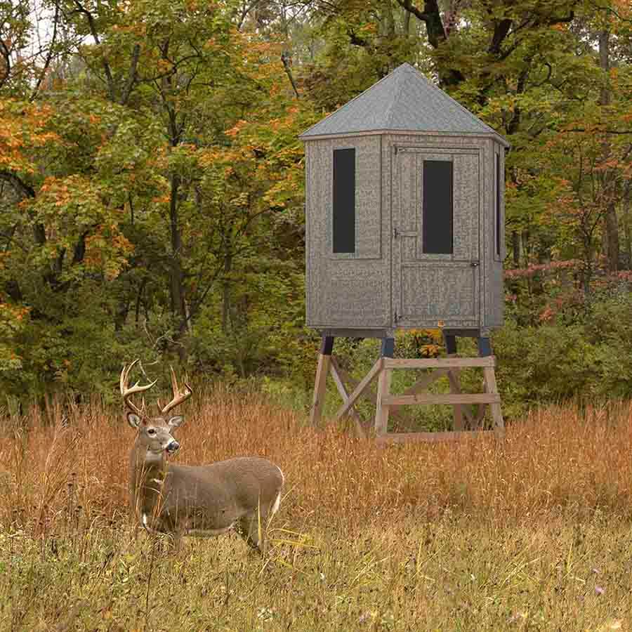 Little Cottage Company 6 Foot Hexagon Hunting Blind