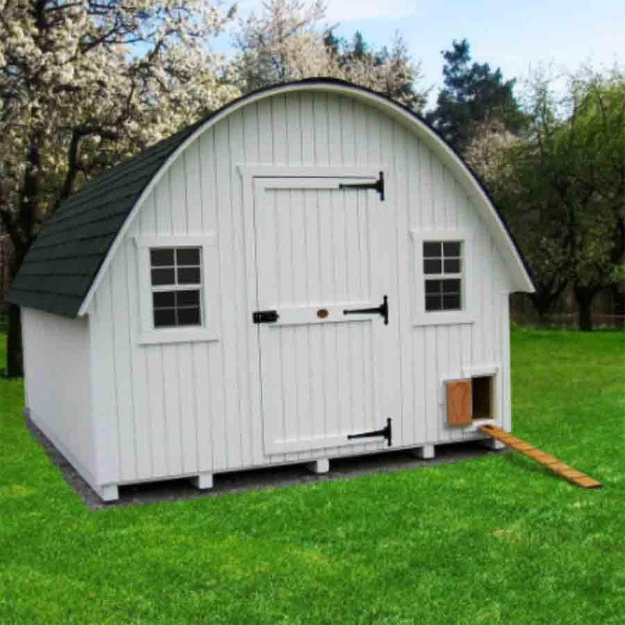 Little Cottage Company Round Roof Chicken Coop Kit