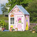 The Sweetbriar Cottage Playhouse Kit - Full View Pink