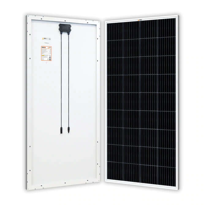 Mega 200 Watt 12 Volt Solar Panel - Full View