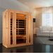 Golden Designs - Maxxus "Trinity" Dual Tech 3-Person FAR Infrared Sauna Low EMF in Canadian Hemlock - Indoor