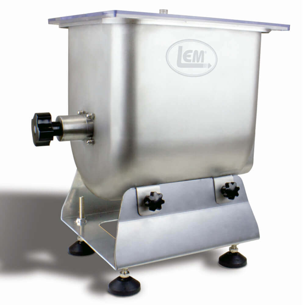 LEM Big Bite Stainless Steel Fixed Position Meat Stand Mixer 50 lbs. for  Big Bite Grinders #12 head or larger 1734 - The Home Depot