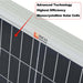 Mega 200 Watt 24 Volt Solar Panel - Details