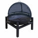 Round-Fire-Pit-Bowl-With-Four-Leg-Base-Square-and-Grate-with-Hybrid-Steel-Pivot-Screen-Main