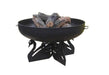 Round-Fire-Pit-Bowl-with-Black-Swa-Base-and-Grate-with-Hybrid-Steel-Pivot-Screen-Pit