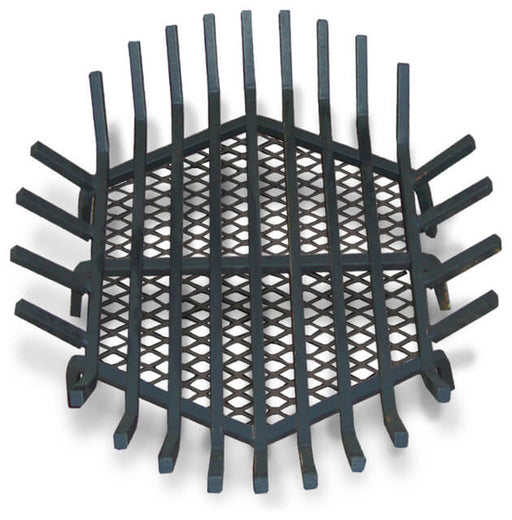 Round-Fire-Pit-Grate-Stainless-Steel-with-Char-Guard
