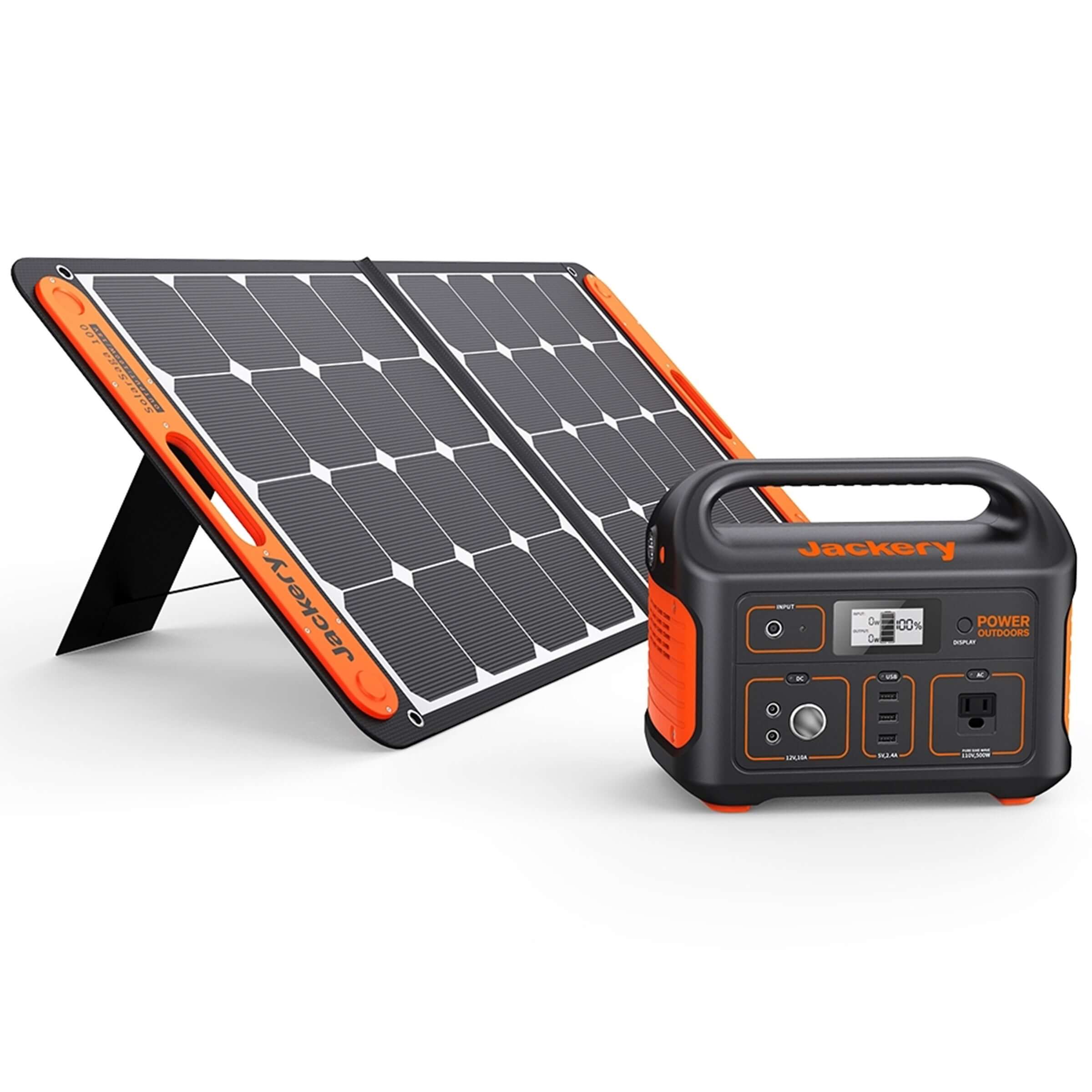550W Solar Generator | Jackery Explorer 550 & SolarSaga