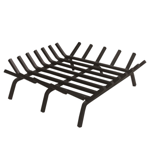 Master Flame Square Fire Pit Grate, Carbon Steel - Full View