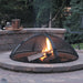 Master Flame Fire Pit Screen Hinged Round Stainless Steel - Outdoor