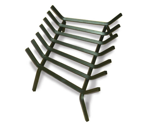 Master Flame Fireplace Grate 1/2" Carbon Steel - Full View