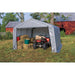 ShelterLogic 12'×12'×8' Shed-In-A-Box Peak Style Storage Shed in Grey