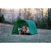ShelterLogic 13x24x10 Round Style Run-In Shelter in Green - Full View