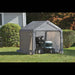 ShelterLogic Shed-In-A-Box 6x6x6' Peak Style Grey Storage Shed