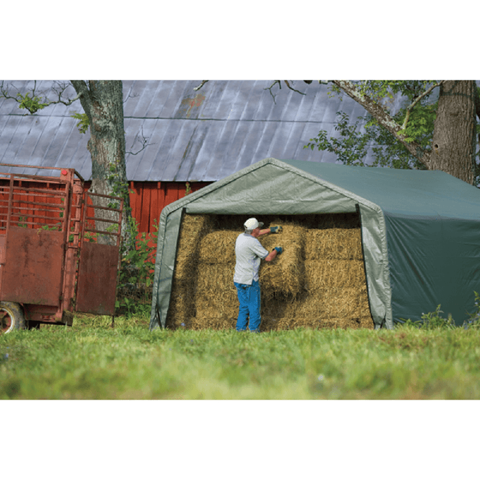 ShelterLogic Peak Style 12' x 20' x 8' Storage Shelter
