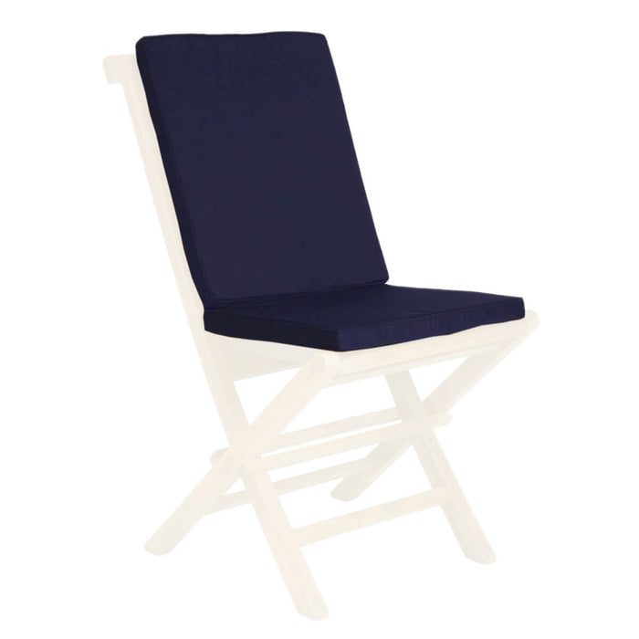 homestead cedarworks hinged chair cushions blue tc190b