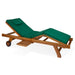 Multi-position Chaise Lounger - Full View Green