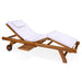 Multi-position Chaise Lounger - Full View Royal White