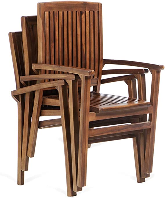 Teak Stacking Chair | Homestead CedarWorks