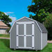 Value Gambrel Barn 4' Sidewall Kit - Front View