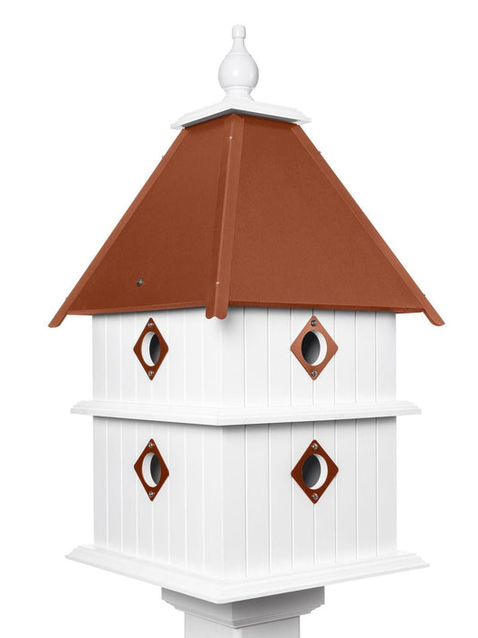 birdstead birdhouses hammered copper plantation bird house
