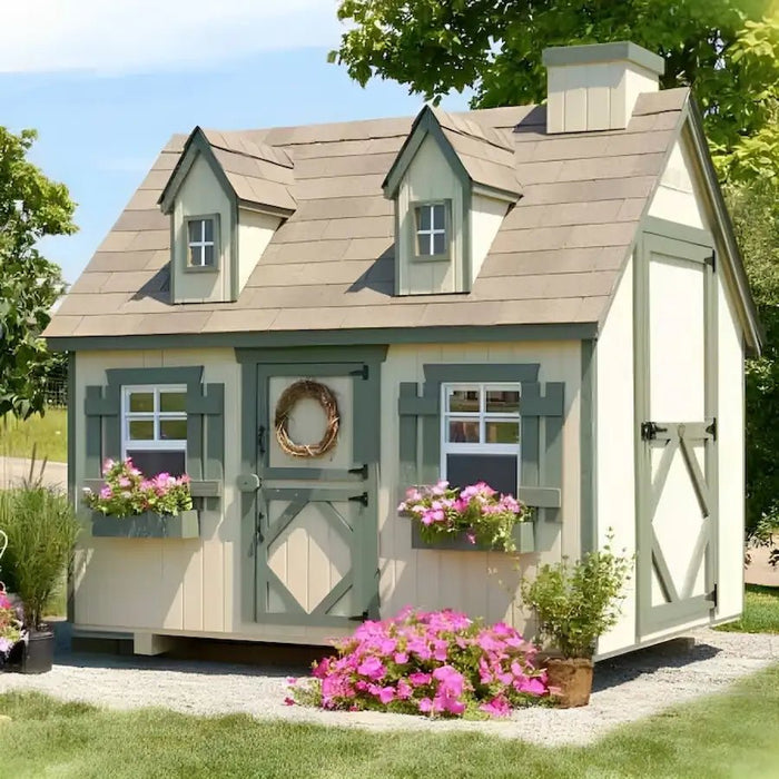 Little Cottage Company - Cape Cod Playhouse Kit - Fully Assembled