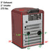 comfortbilt hp22 2800 sq. ft. pellet stove measurements