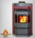 comfortbilt hp22n 2800 sq. ft. epa certified pellet stove in burgundy