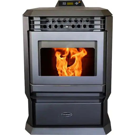 comfortbilt hp61 3000 sq. ft. charcoal pellet stove