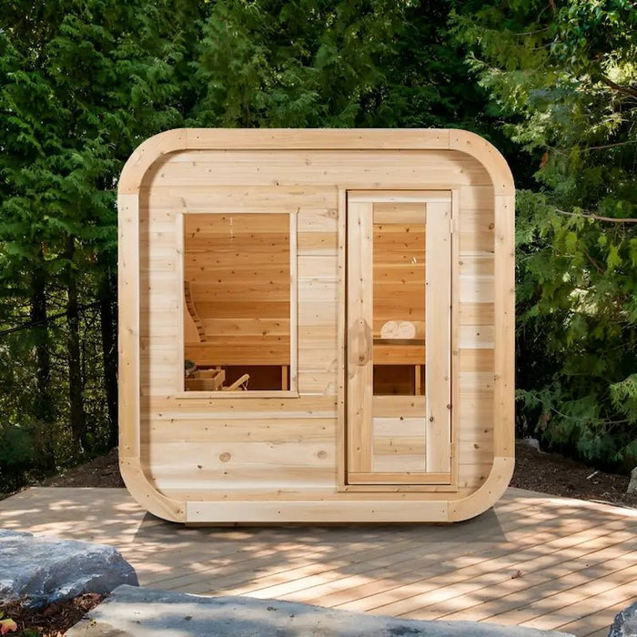 Dundalk - Canadian Timber Luna CTC22LU Outdoor Sauna - Main