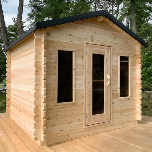 Dundalk - Canadian Timber Georgian Cabin Sauna - Fully Assembled