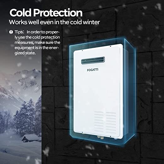 Tankless Water Heater 180,000 BTU Outdoor Water Heater | FOGATTI